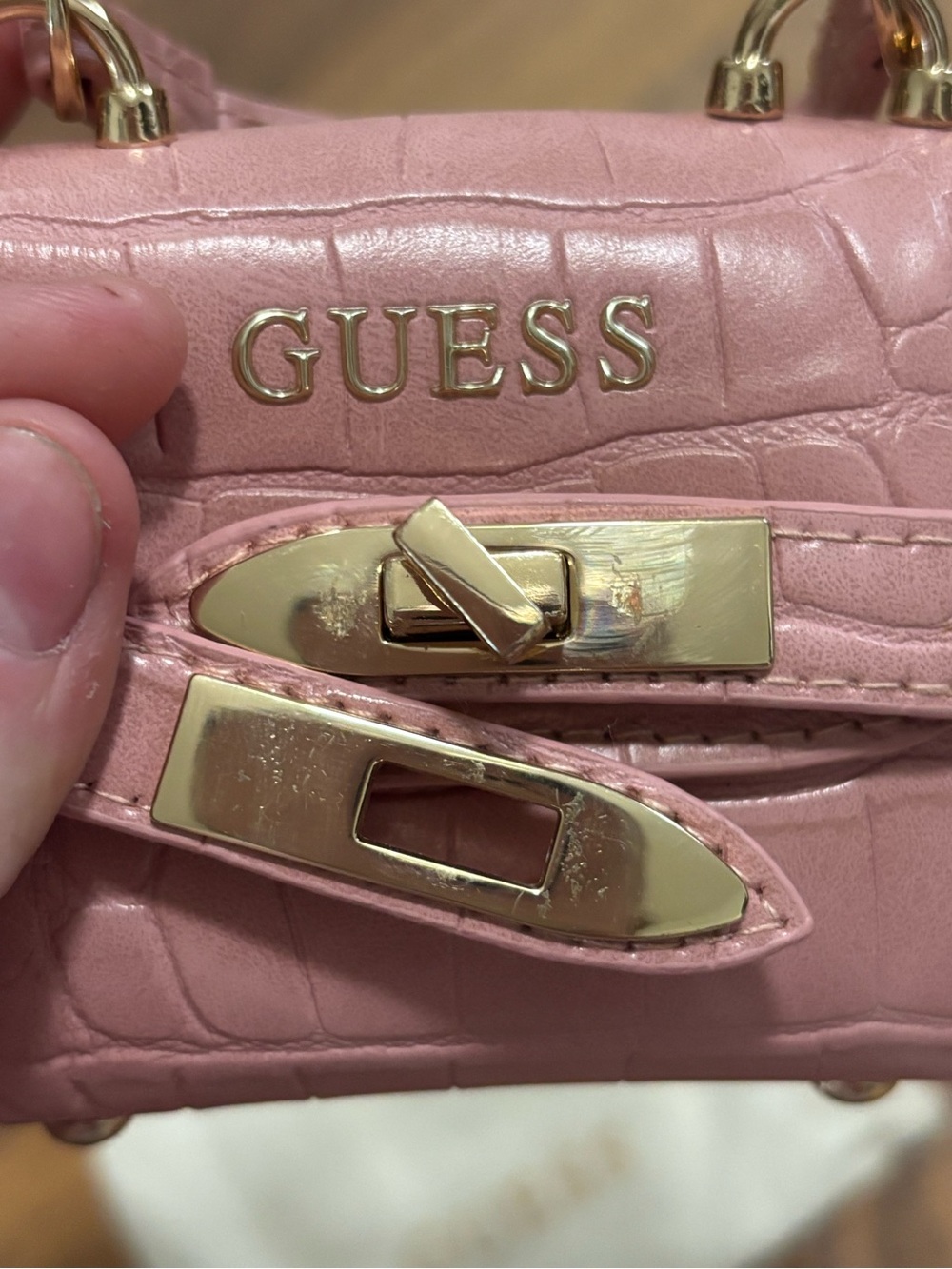 GUESS Pink tiny bag - Picture 5 of 5